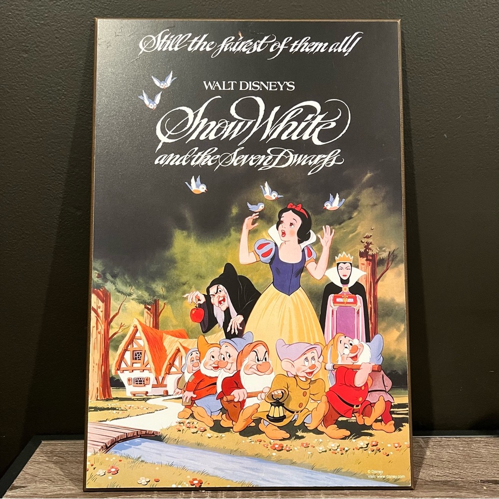 Snow White movie poster print